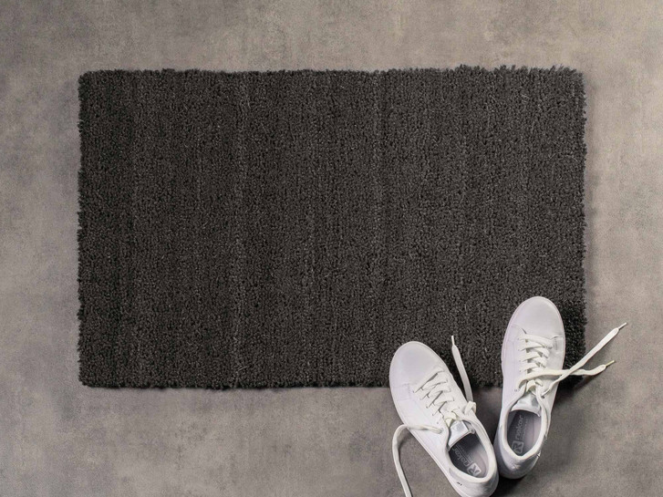 Cocos Design Fussmatte nach Mass Rechteck Wunschmass in 23mm grau - TS521908