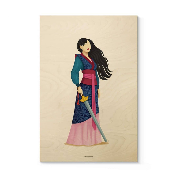 Holzbild Tohmé - Mulan - WA343674