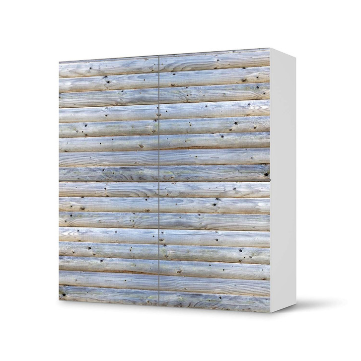 Klebefolie IKEA Besta Schrank 4 Türen - Greyhound - CR110839