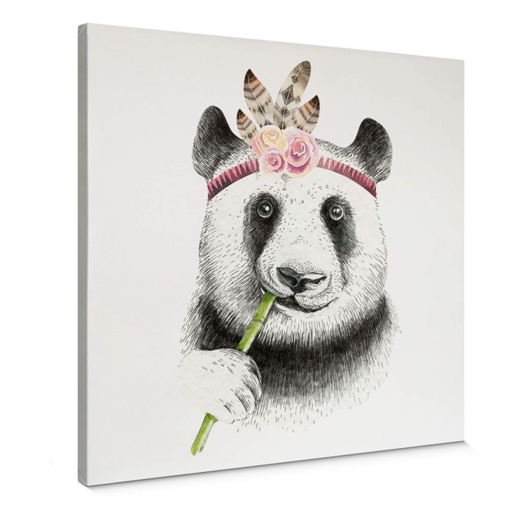 Leinwand Kvilis - Girlie Panda - WA356618