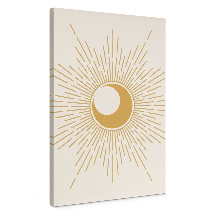 Leinwandbild Goldene Sonnenstrahlen - KsanaKalpa - WA459743