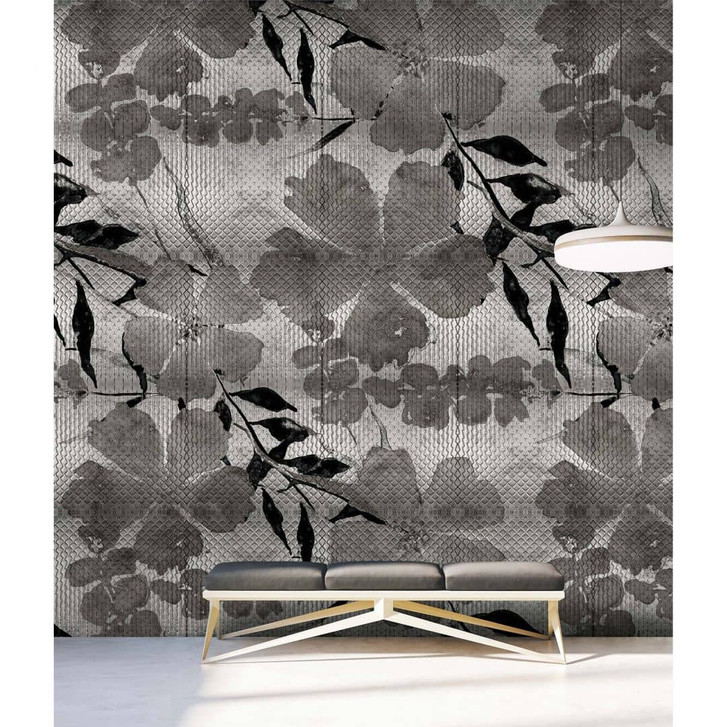 Livingwalls Fototapete Walls by Patel 3 Odessa 3 grau, schwarz, silber - WA335830