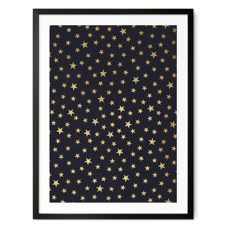 Poster Kubistika - Sternenhimmel - WA349214