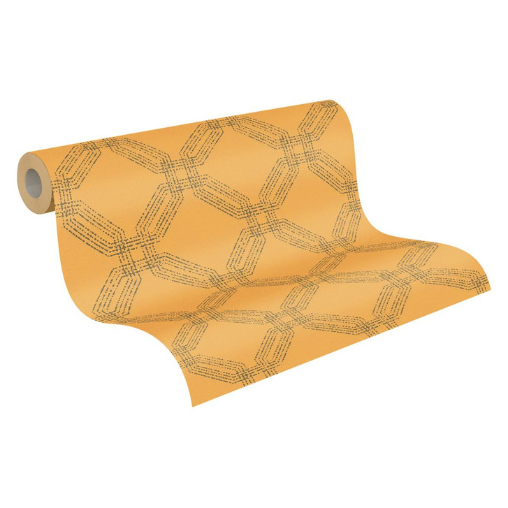 A.S. Création Vliestapete Pop Style geometrische Tapete, gelb, metallic - WA298885