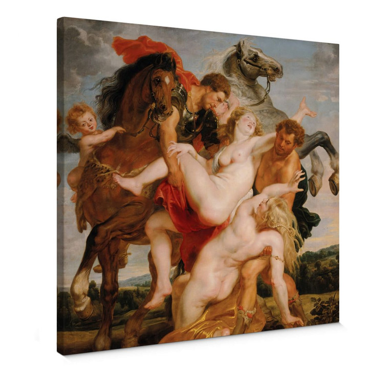 Leinwandbild Rubens - Raub der Töchter des Leukippos - WA373544