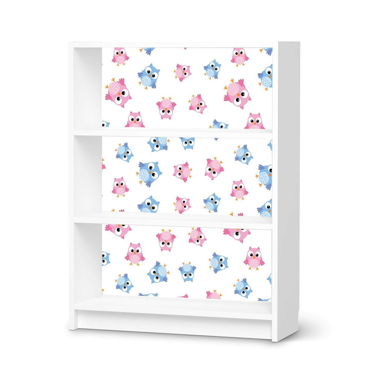 Möbelfolie IKEA Billy Regal 3 Fächer - Eulenparty - CR114402