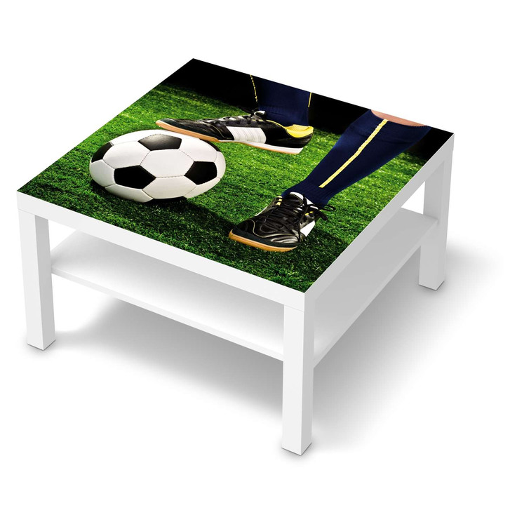 Möbelfolie IKEA Lack Tisch 78x78cm - Fussballstar - CR118439
