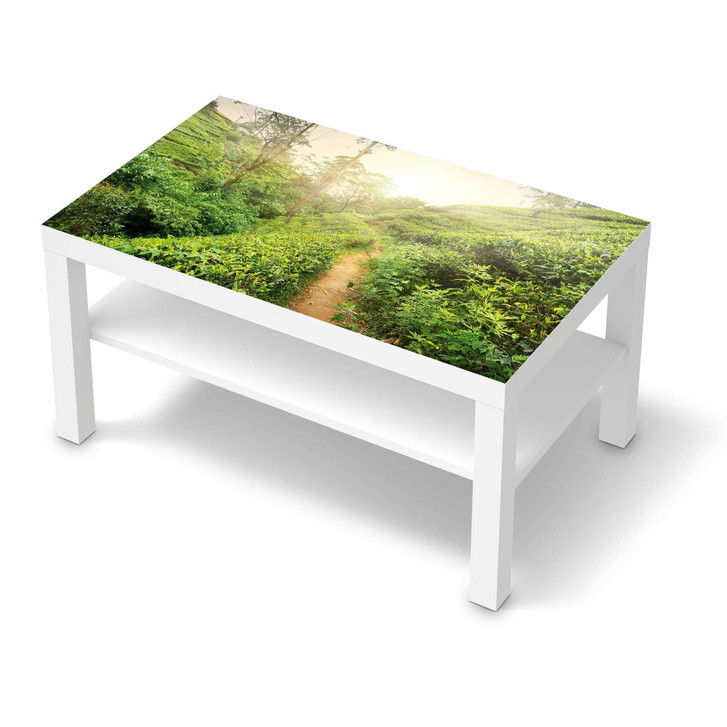 Möbelfolie IKEA Lack Tisch 90x55cm - Green Tea Fields - CR115995