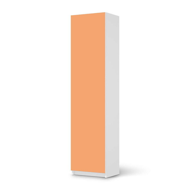 Möbelfolie IKEA Pax Schrank 201cm Höhe - 1 Tür - Orange Light - CR116738