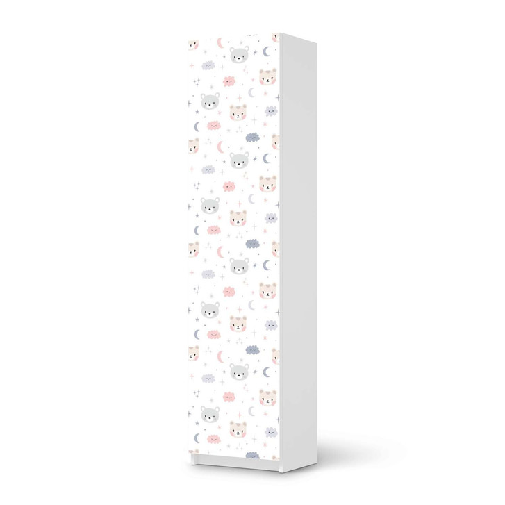 Möbelfolie IKEA Pax Schrank 201cm Höhe - 1 Tür - Sweet Dreams - CR116754