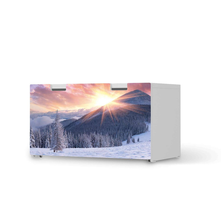 Möbelfolie IKEA Stuva / Malad Banktruhe - Zauberhafte Winterlandschaft - CR117412