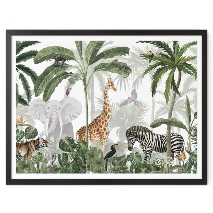 Poster Kikki Belle - Dschungel Jive - WA379551