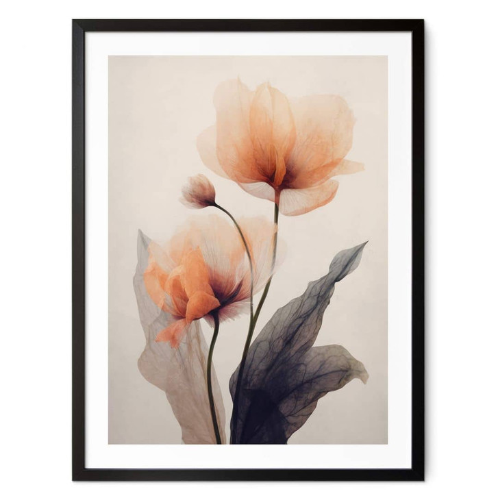 Poster Zarte Blüten - Blumenposter - Treechild - WA408239