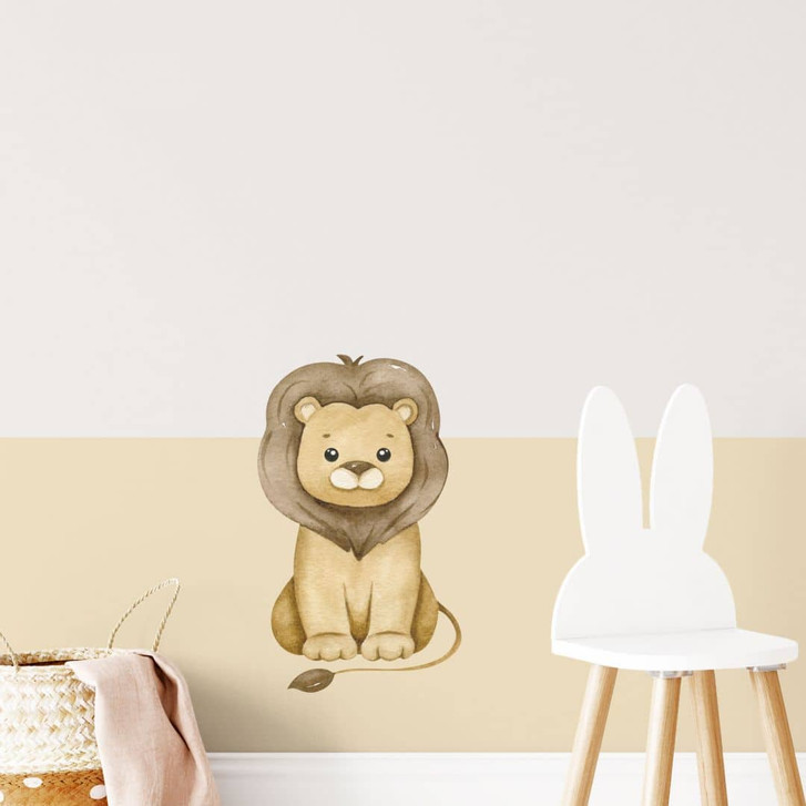 Wandtattoo Brauner Löwe - WA472252