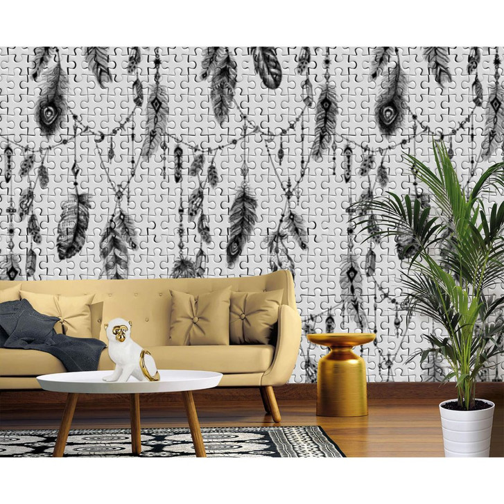 Fototapete Atelier 47 Feather Puzzle mit Federn - Architects Paper  - WA294737