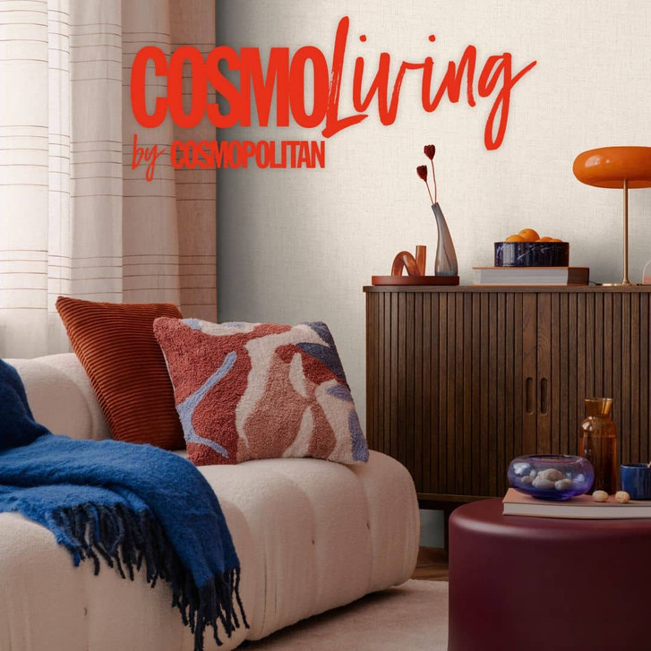 COSMOPOLITAN einfarbige Vliestapete Beige moderne Schlaf- und Wohnzimmer Tapete - WA480261