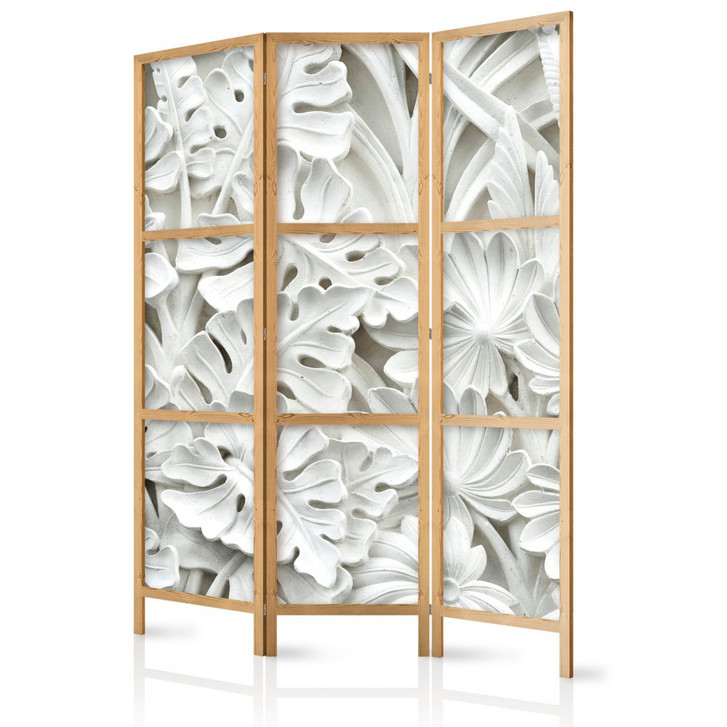 Japanischer Paravent, Raumteiler freistehend, Trennwand - Alabaster-Wunder - WA455286