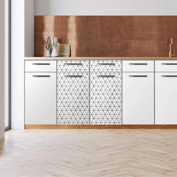 Küchenfolie - Unterschrank 80cm Breite - Mediana - CR112737