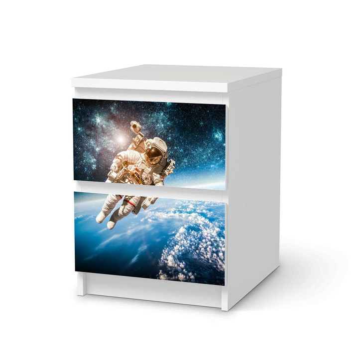 Möbelfolie IKEA Malm Kommode 2 Schubladen - Outer Space - CR116199