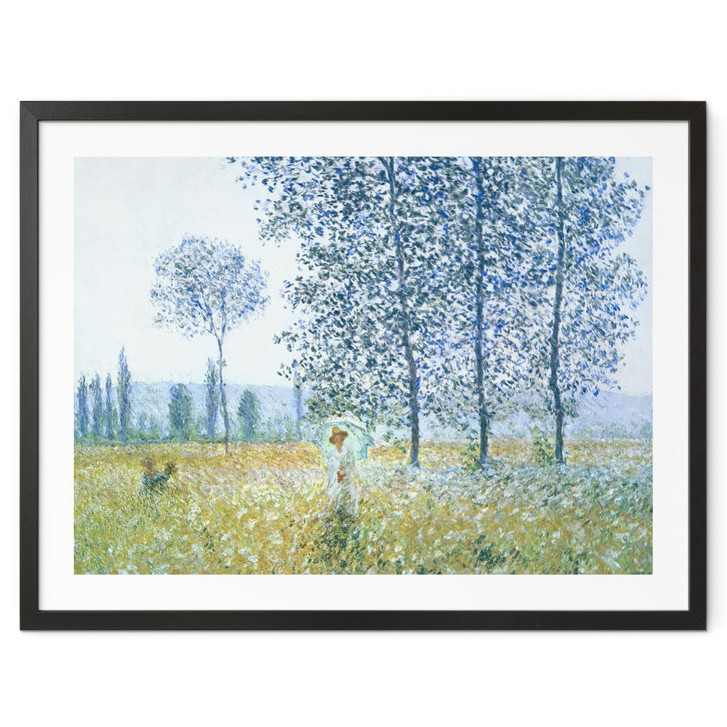 Poster Monet - Felder im Frühling - WA448182
