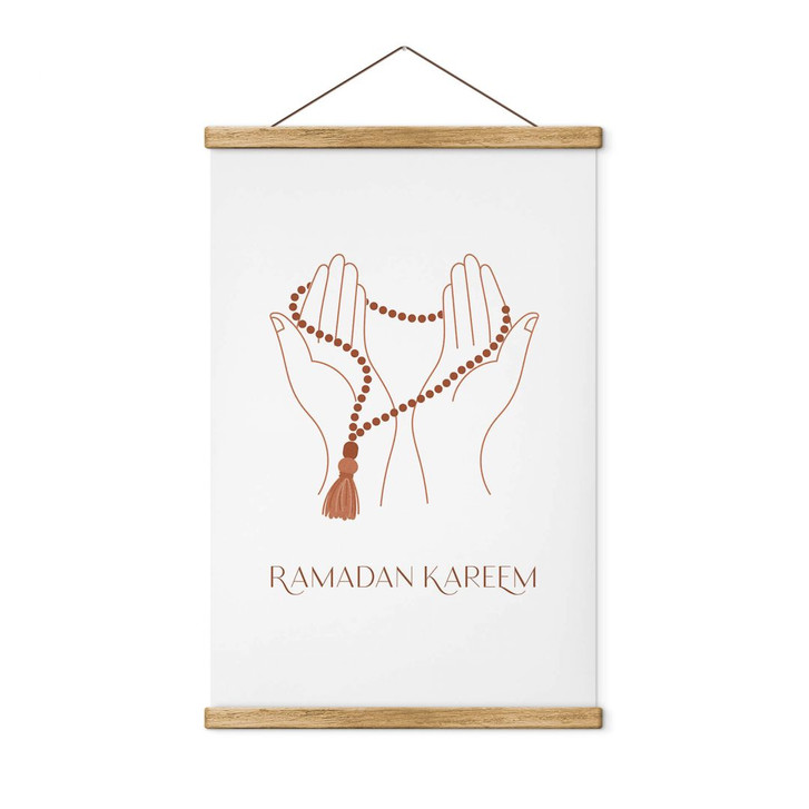 Stoffbild Ramadan Kareem Hände - WA381791