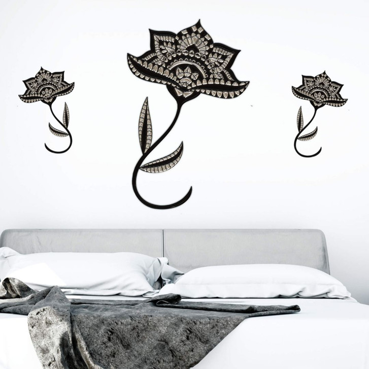 Wandtattoo Metallic Blossom - WA215399