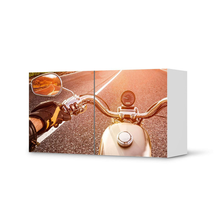 Folie IKEA Besta Regal 2 Türen (quer) - Easy Rider - CR105340