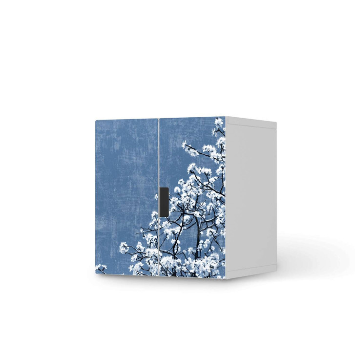 Möbelfolie IKEA Stuva / Malad Schrank - 2 kleine Türen - Spring Tree - CR119052