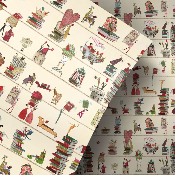 Möbelfolie Leffler - Bücherwürmer - WA155192