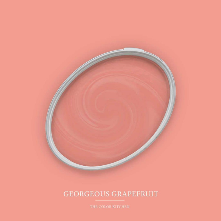 Pink Wandfarbe seidenmatt I Georgeous Grapefruit | verspielt und fröhlicher Charakter | THE COLOR KITCHEN - WA442859