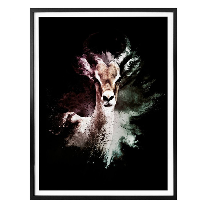 Poster Hugonnard - Wild Explosion: Antilope - WA280898
