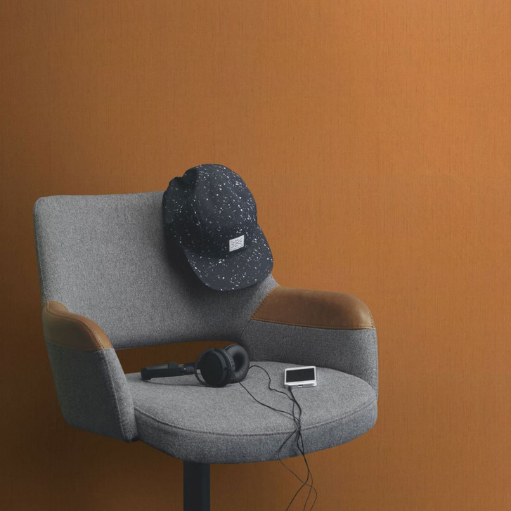 Rasch Vliestapete, Unitapete Indian Style braunorange - WA410098