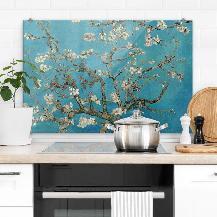 Spritzschutz van Gogh - Mandelblüte - WA312287