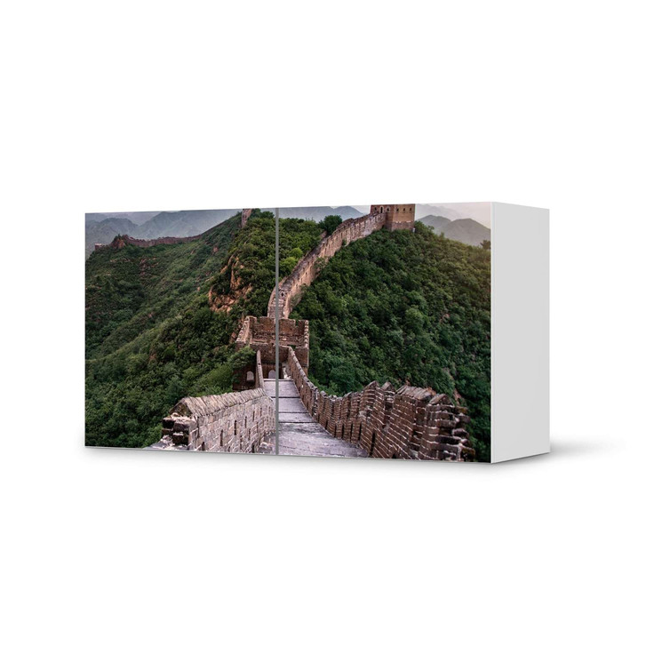 Folie IKEA Besta Regal 2 Türen (quer) - The Great Wall - CR105406