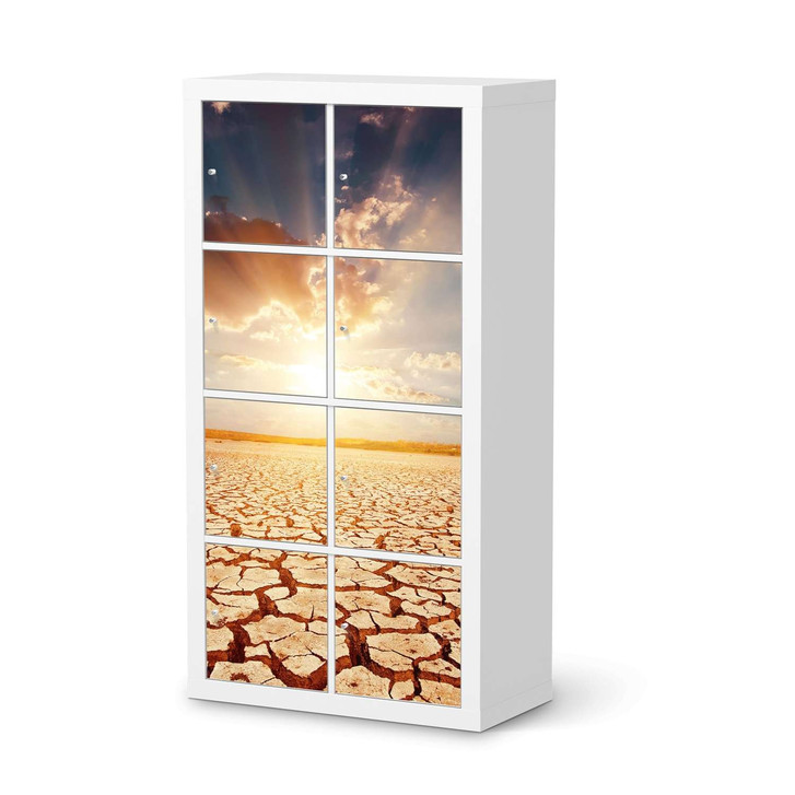 Folie IKEA Kallax Regal 8 Türen - Savanne - CR105508