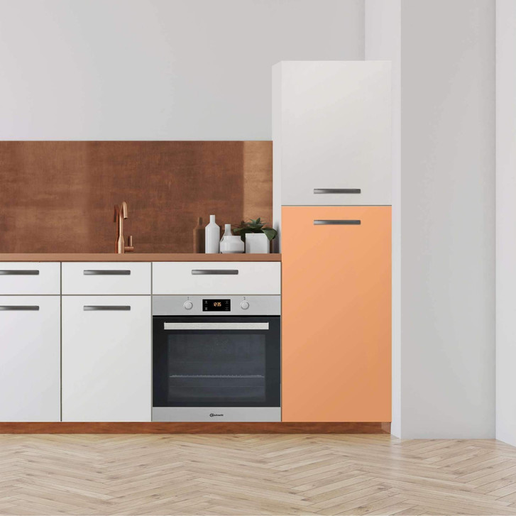 Klebefolie - Hochschrank (60x120cm) - Orange Light - CR110587