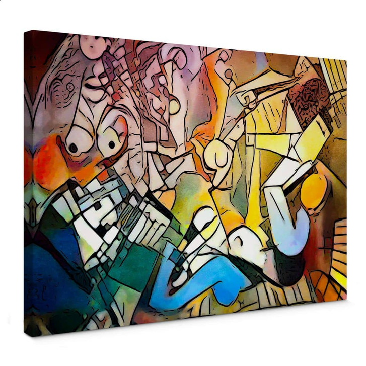 Leinwandbild Zamart - Hommage an Picasso - Die Frauen - WA335142
