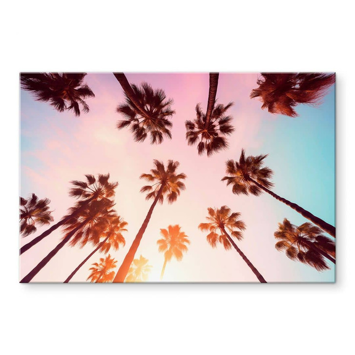 Wandbild California Dreaming mit Palmen-Blick - Hugonnard - Alu-Dibond - WA464838