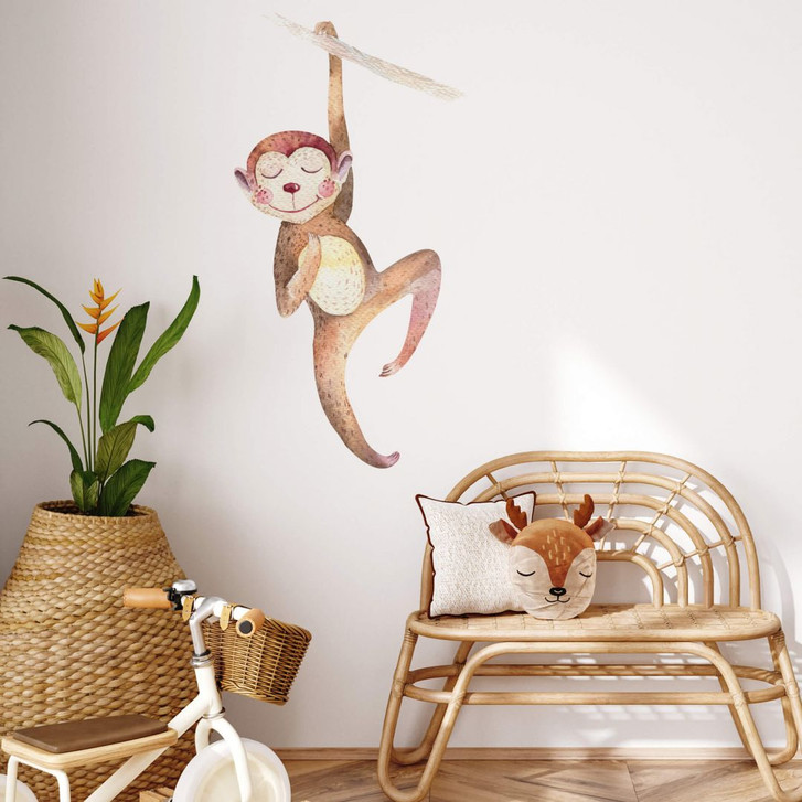 Wandtattoo Kvilis - Hängendes Äffchen - WA243083