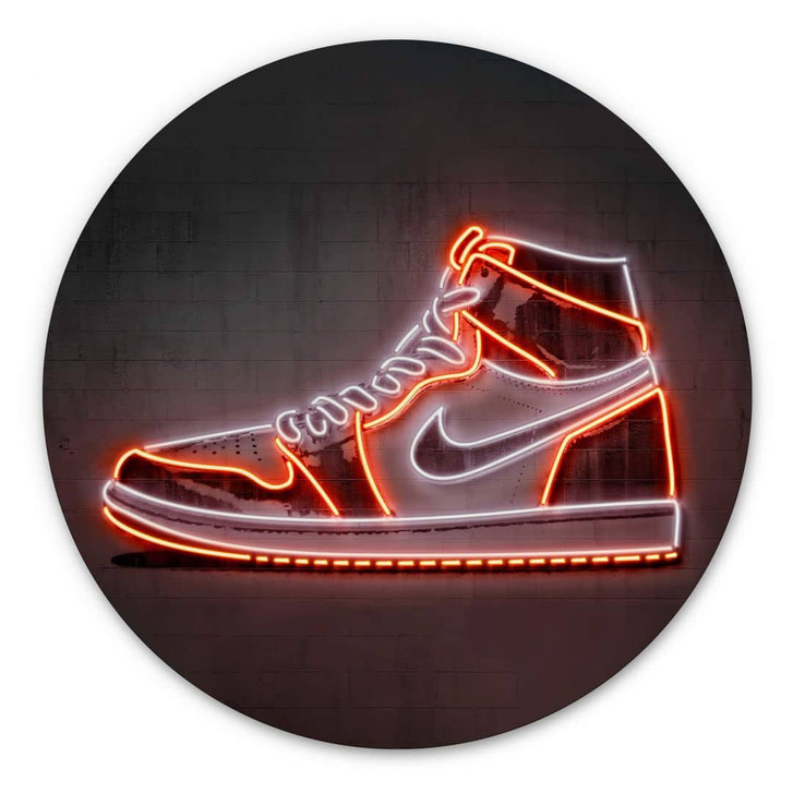 Alu-Dibond Mielu - Sneaker - Rund - WA319925