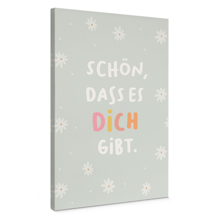 Leinwandbild - Affirmation 