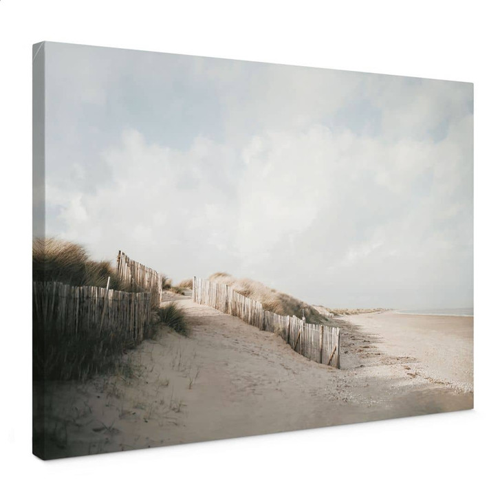 Leinwandbild Dünenlandschaft an der Nordsee - Annie - WA472610