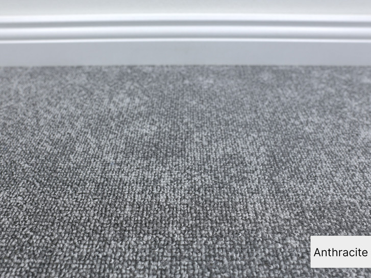 Manila Teppichboden Meterware in Anthracite - TS494454