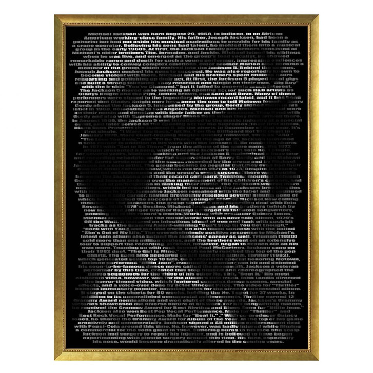 Poster Heine - Michael Jacksons Biographie - WA238743