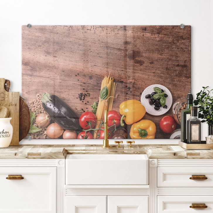 Spritzschutz Frisches Gemüse 03 - WA241100