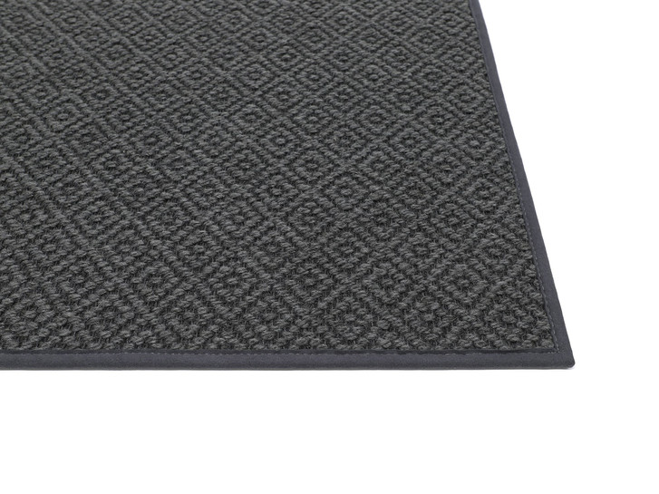 Clara Wollteppich nach Mass Rechteck Wunschmass in Dark Grey - TS554531