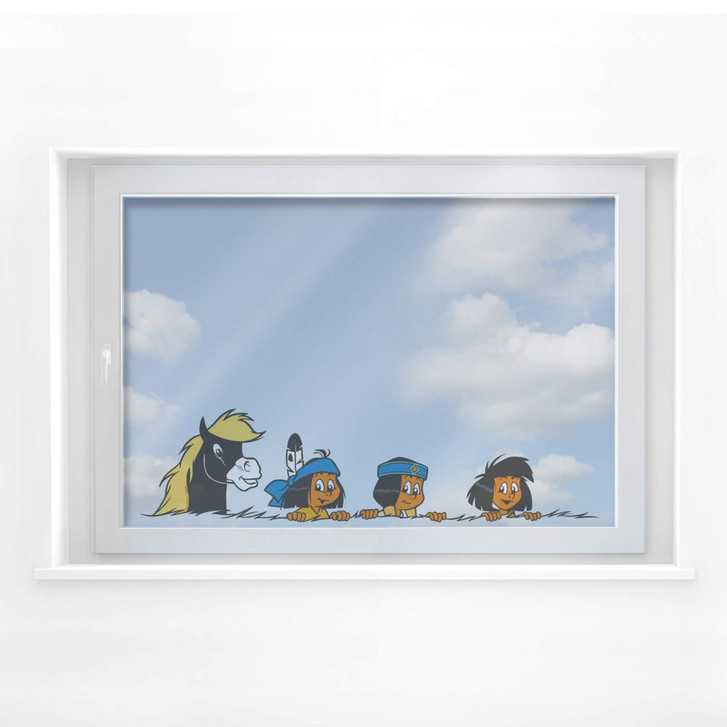 Fensterbild Yakari  130x32cm - RS101995
