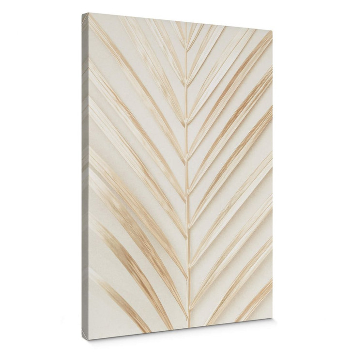 Leinwandbild 1X Studio - Goldenes Palmblatt - WA346941