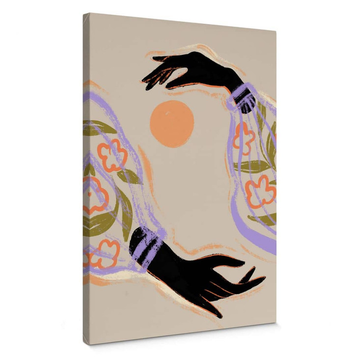 Leinwandbild Kunst - Arty Guava - Umarme die Sonne - WA403016