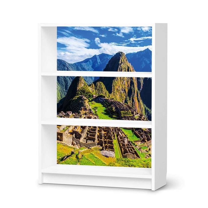 Möbelfolie IKEA Billy Regal 3 Fächer - Machu Picchu - CR114437